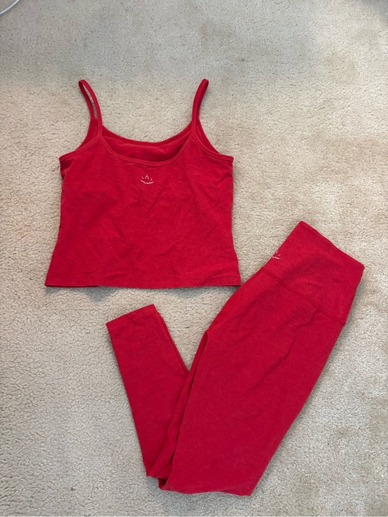Beyond Yoga Pants - Beyond Yoga Red Workout Set